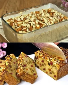 Warm and delicious Oatmeal Apple Bake topped with cinnamon and fresh apples