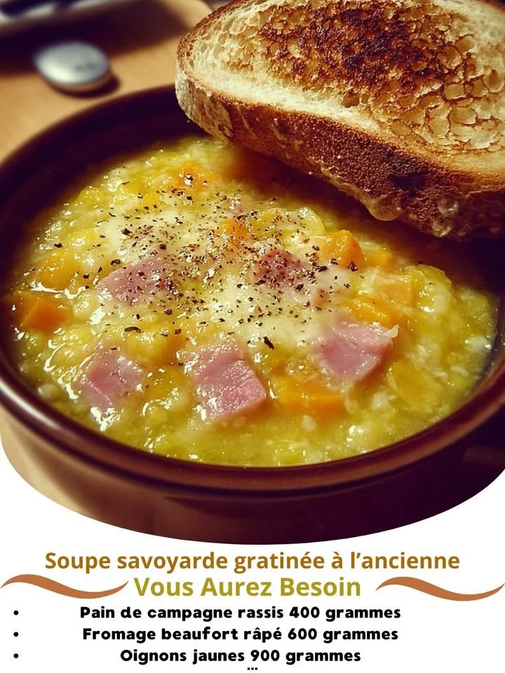 Old-Fashioned Savoyard Gratin Soup