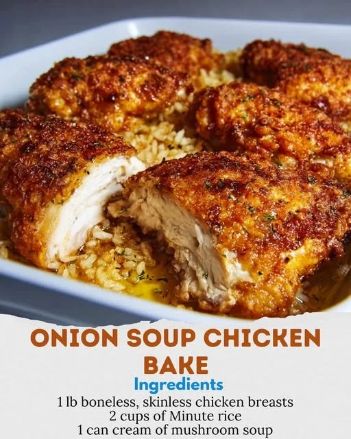 Onion Soup Chicken Bake