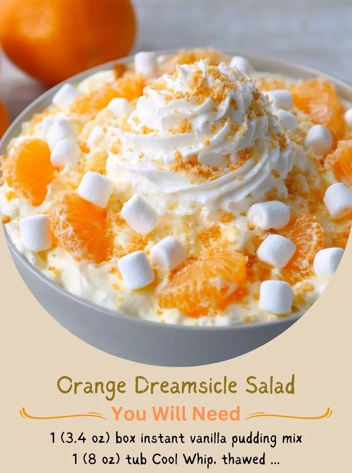 Orange Dreamsicle Salad