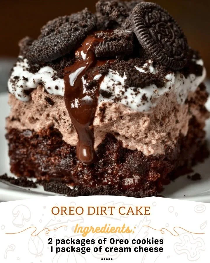 Oreo Dirt Cake
