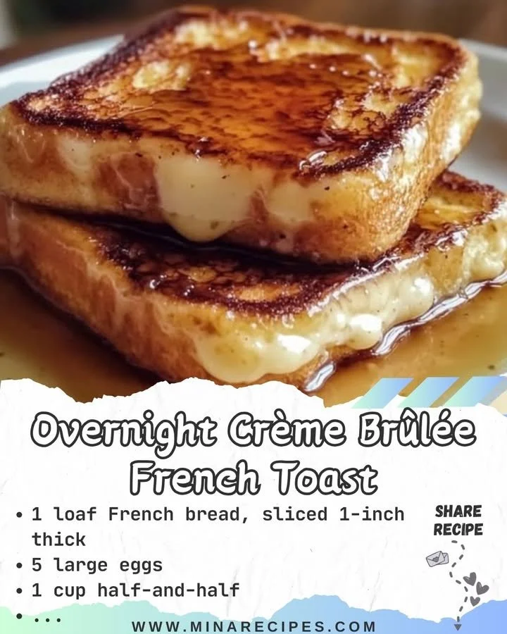 Overnight Crème Brûlée French Toast