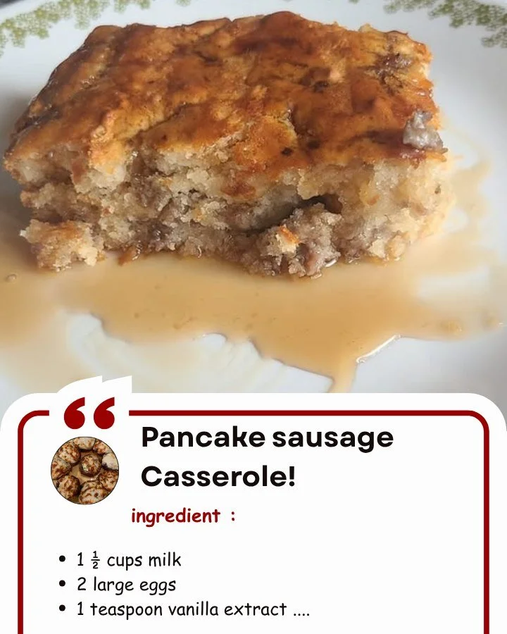 Pancake Sausage Casserole