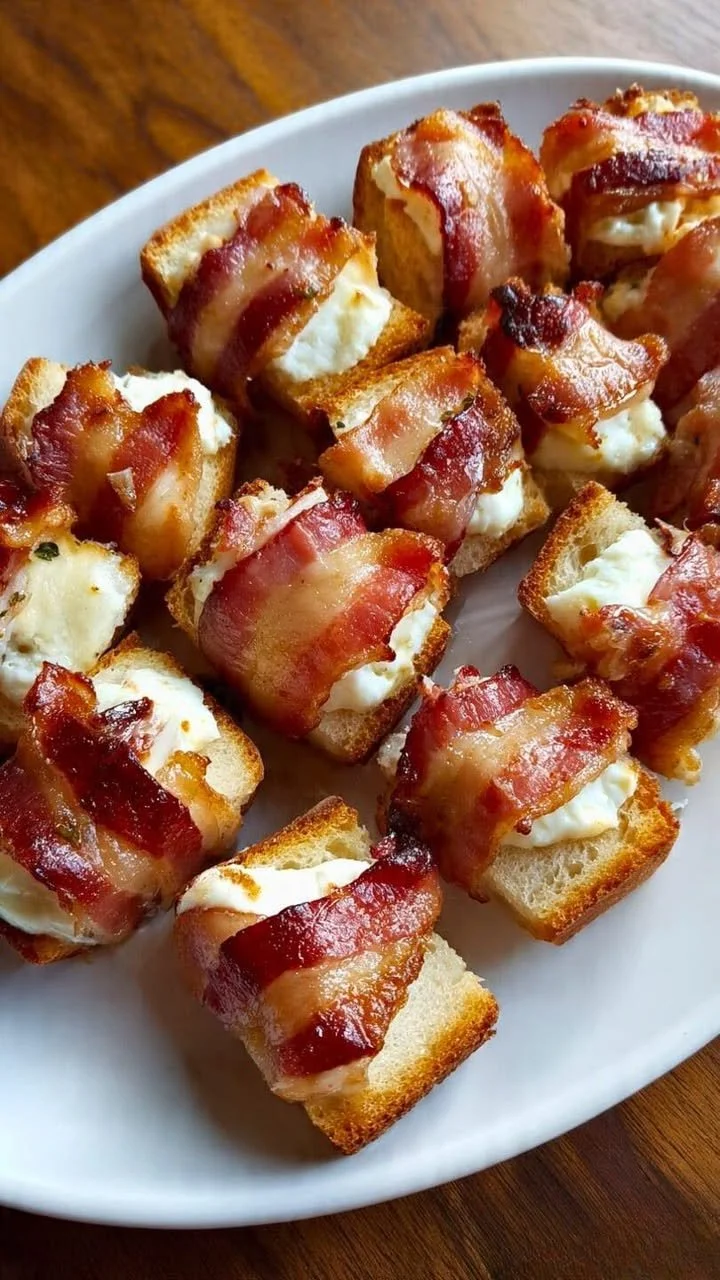 Delicious bacon rolls from Pat's kitchen, perfect for satisfying your cravings.