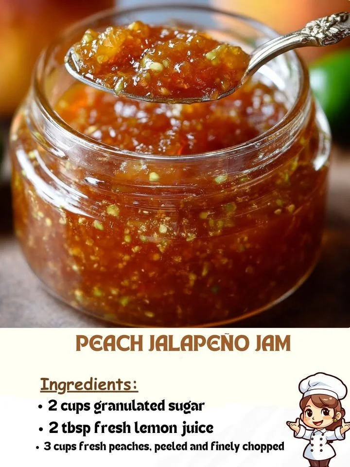 Peach Jalapeño Jam