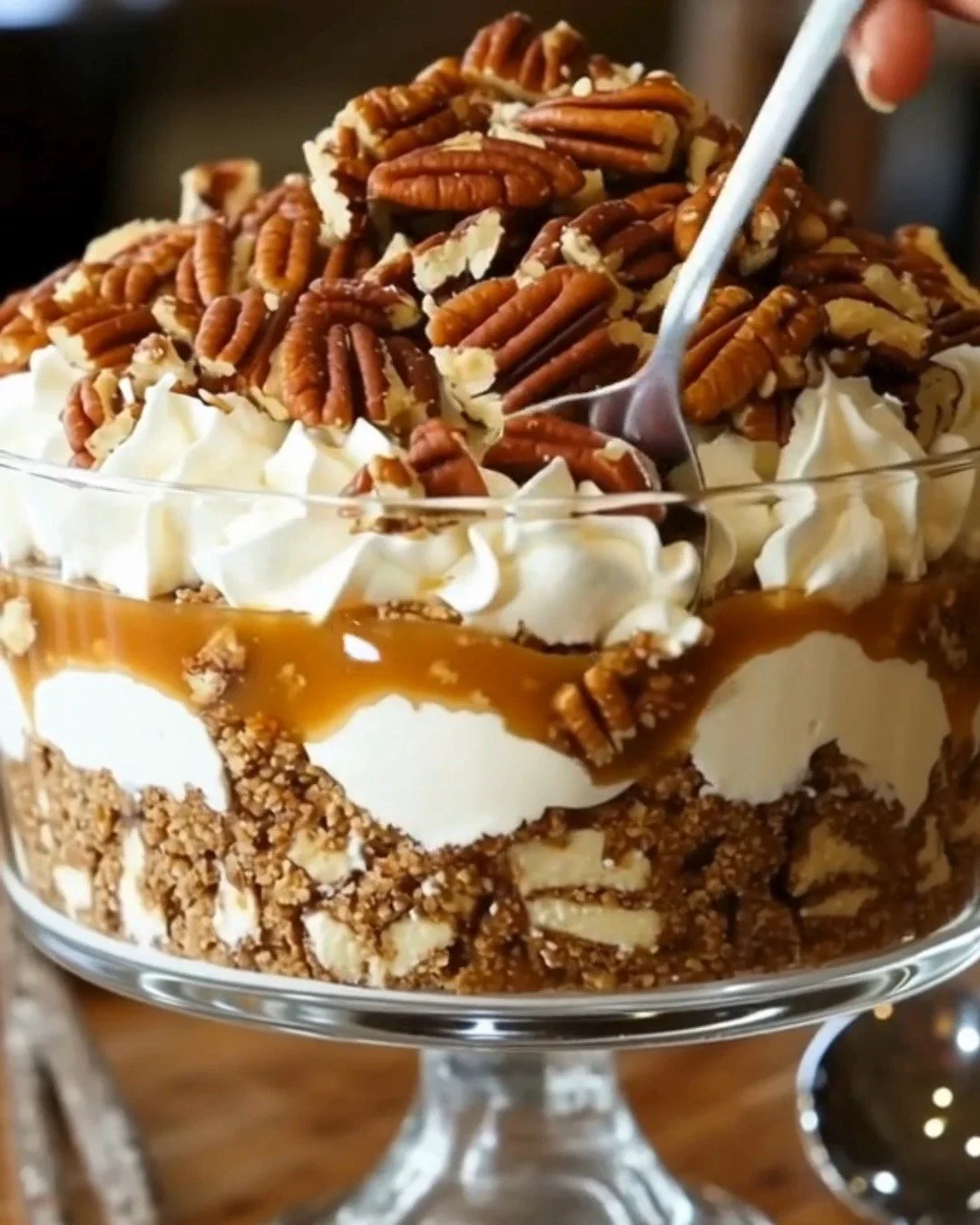 Pecan Pie Cheesecake Trifle