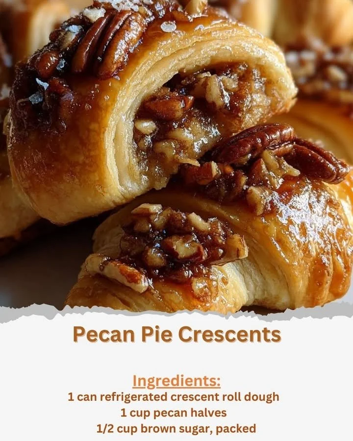 Pecan Pie Crescents