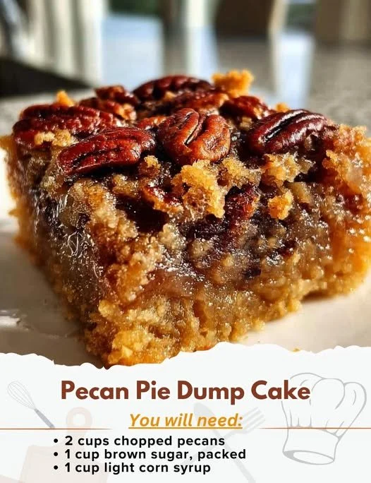 Pecan Pie Dump Cake