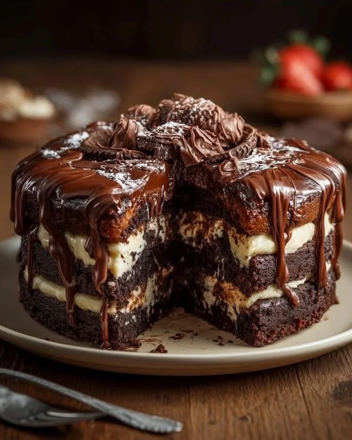 Perfect Chocolate-Filled Cake