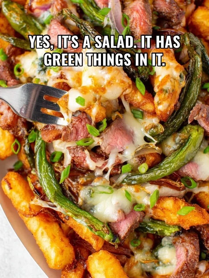 Philly Cheesesteak Loaded Fries