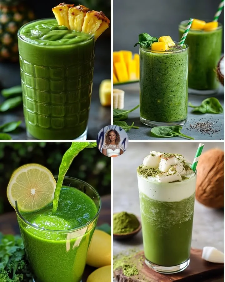 Pineapple Kale Glow Smoothie