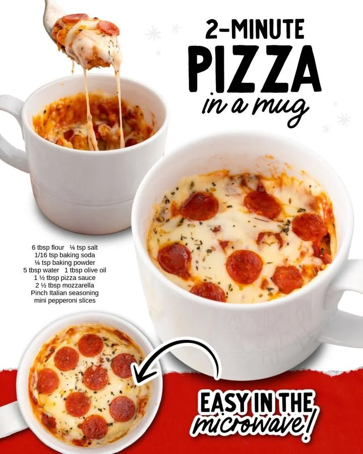 Pizza in a Mug