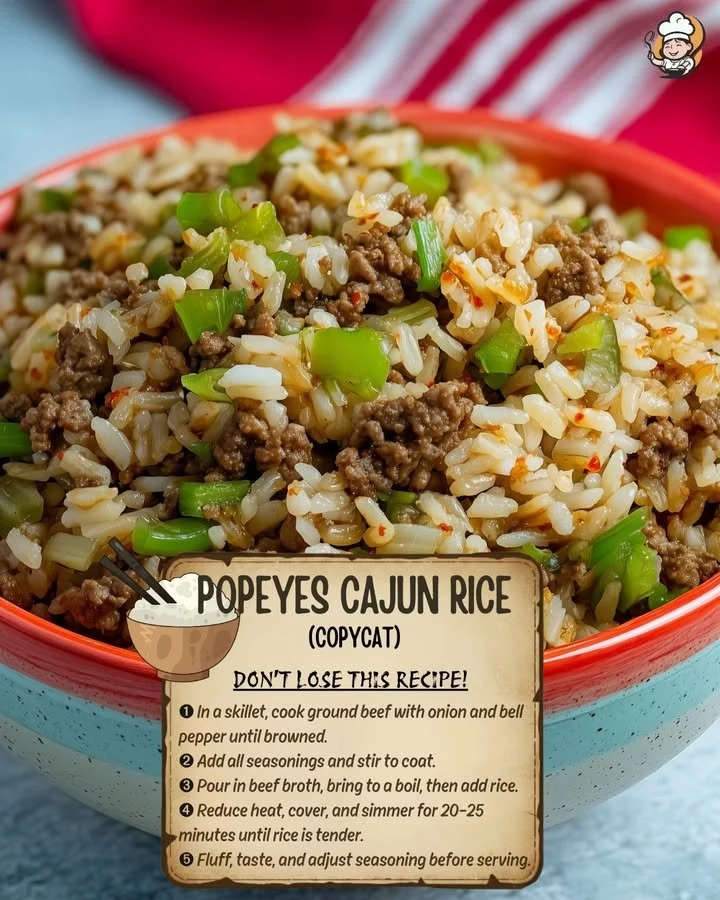 Popeyes Cajun Rice Copycat