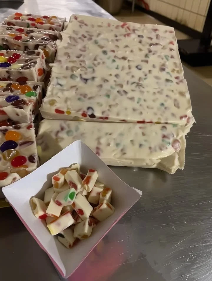 Delicious selection of popular Christmas bars for festive celebrations.