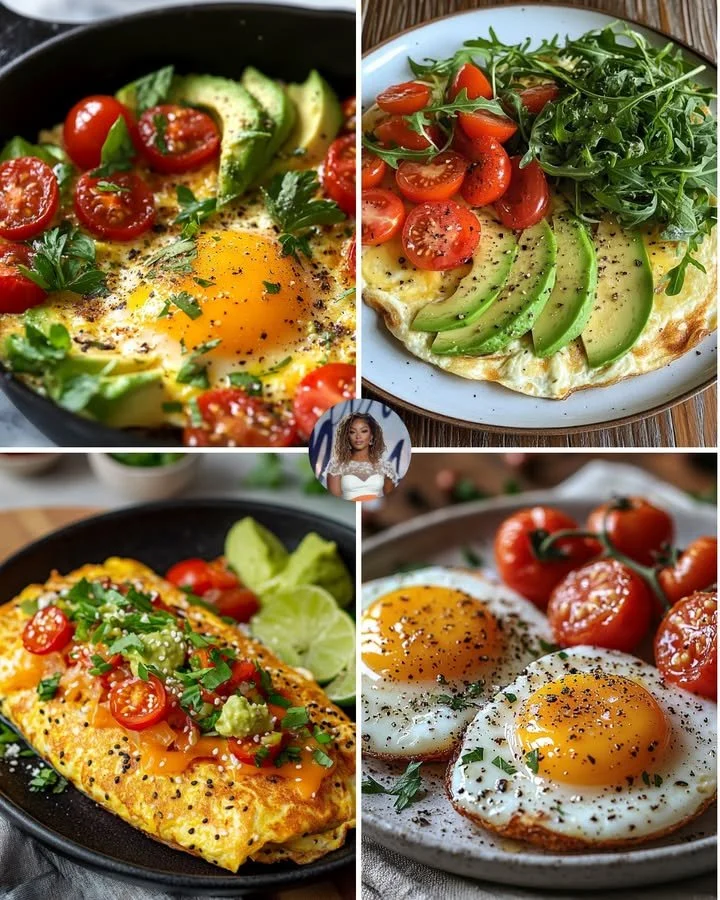 Protein-Packed Avocado & Turkey Omelet