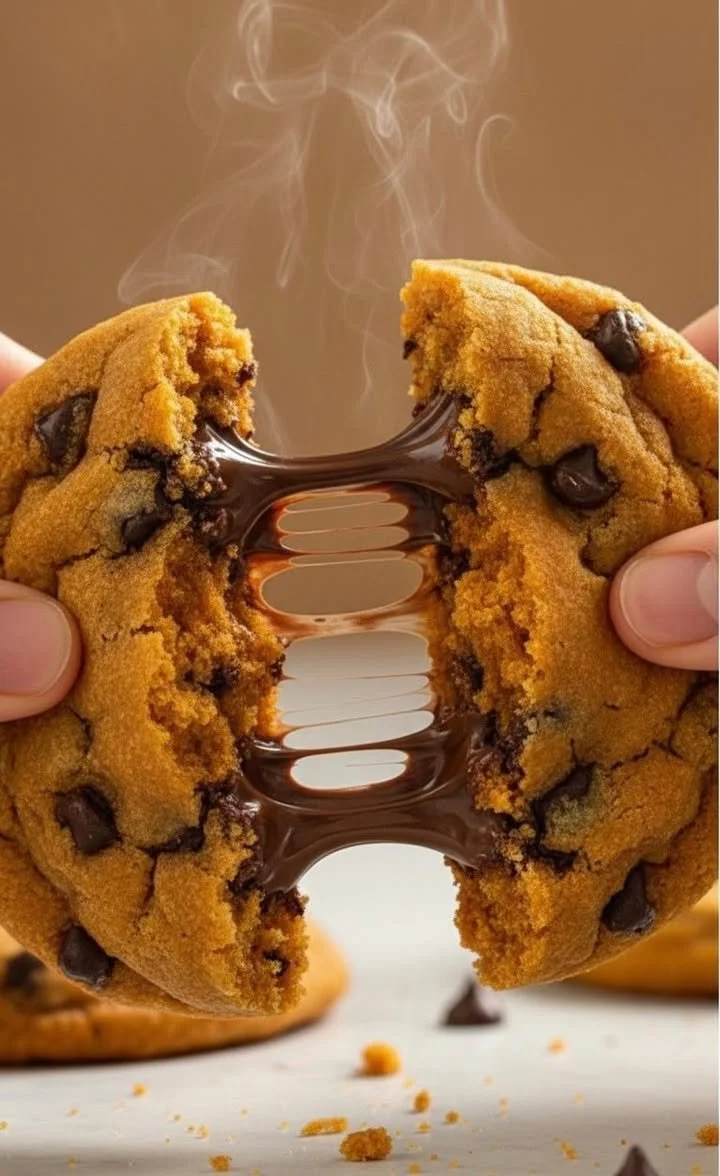 Pumpkin Mochi Cookies