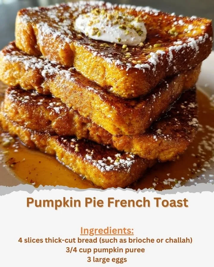 Pumpkin Pie French Toast