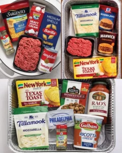 Colorful plates of quick kid-friendly dinners for meal inspiration