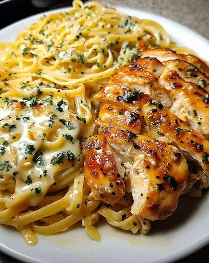 Delicious restaurant-style chicken piccata served with lemon and capers