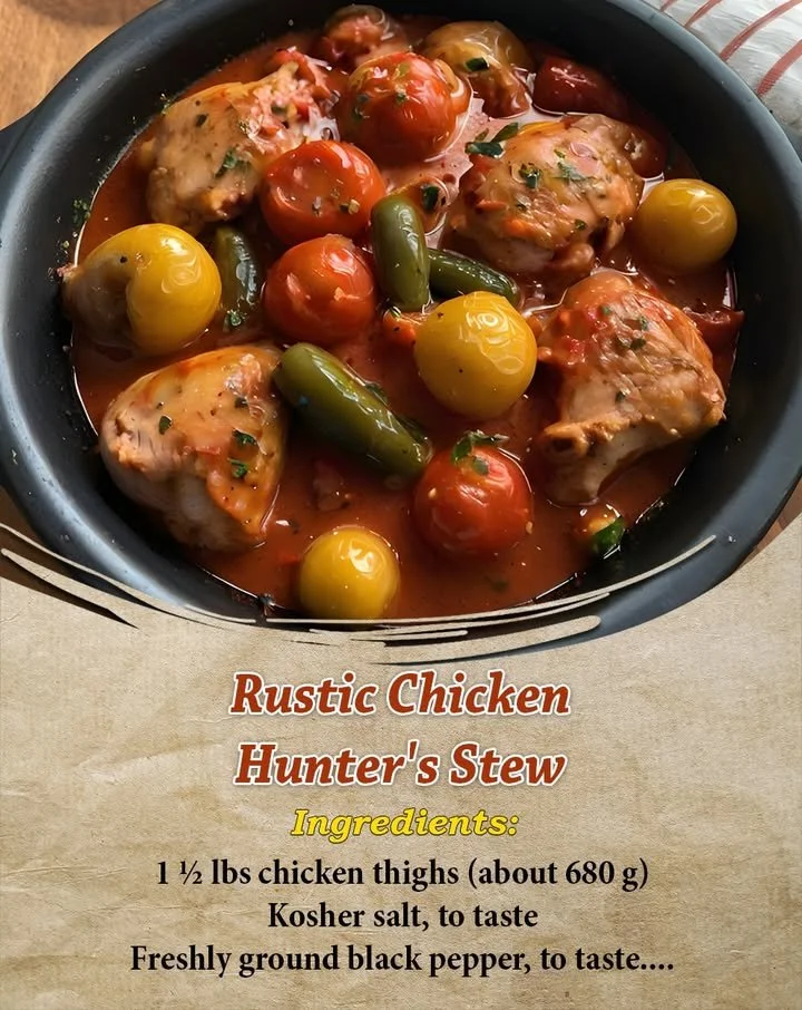 Rustic Chicken Hunter's Stew