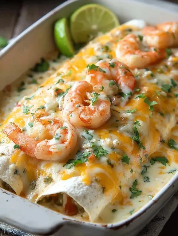 Shrimp Enchiladas