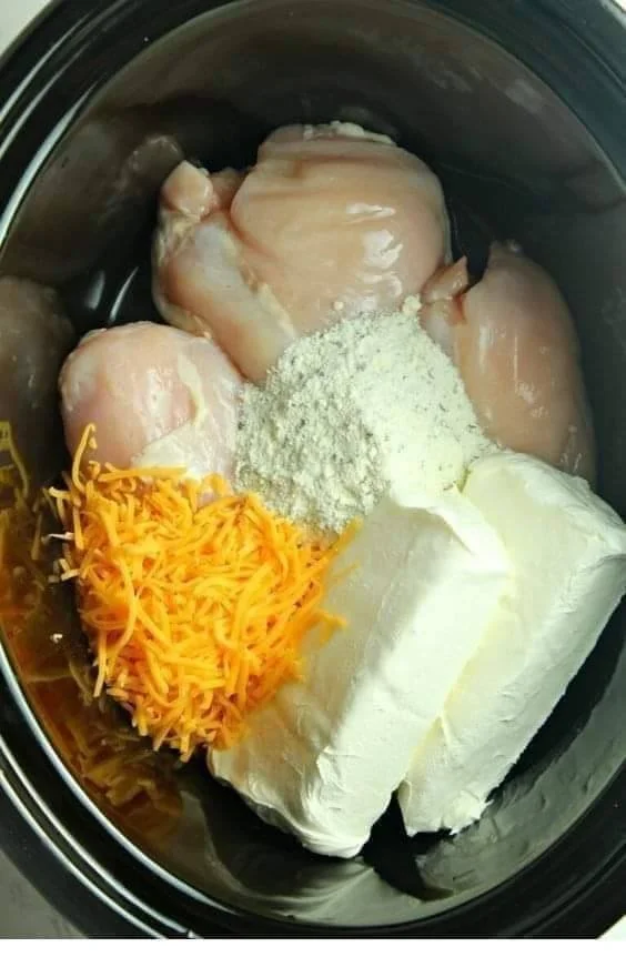 Slow Cooker Crack Chicken