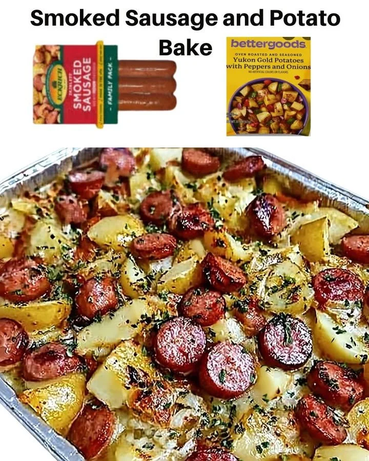 Smoked Sausage and Potato Bake