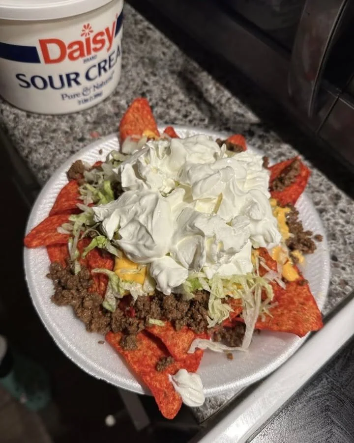 Sour Cream Nachos