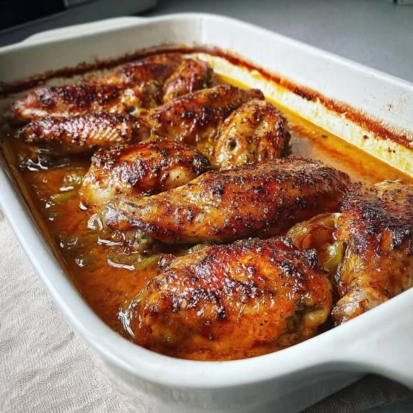 Southern Sticky Honey-Glazed Wings