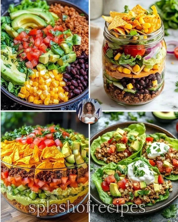 Delicious Southwest Turkey Taco Bowl with fresh ingredients and vibrant colors