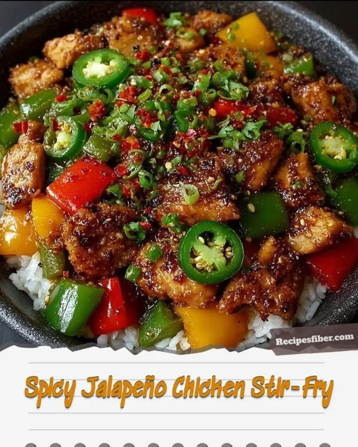 Spicy Jalapeño Chicken Stir-Fry