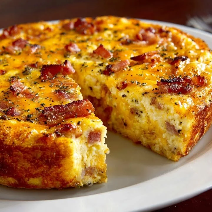 Spinach & Feta Crustless Quiche