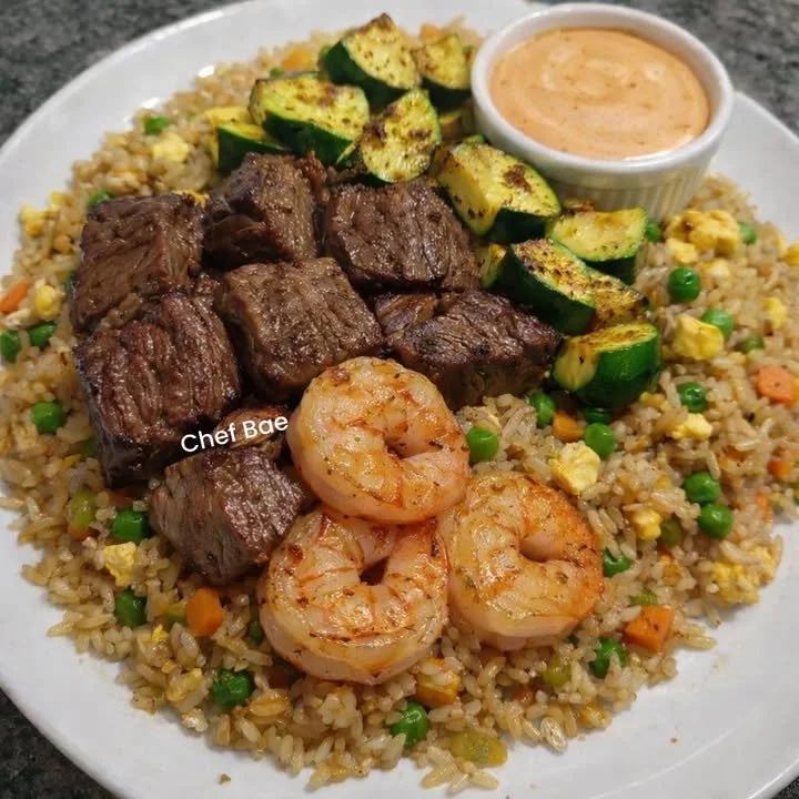 Steak and Shrimp Hibachi