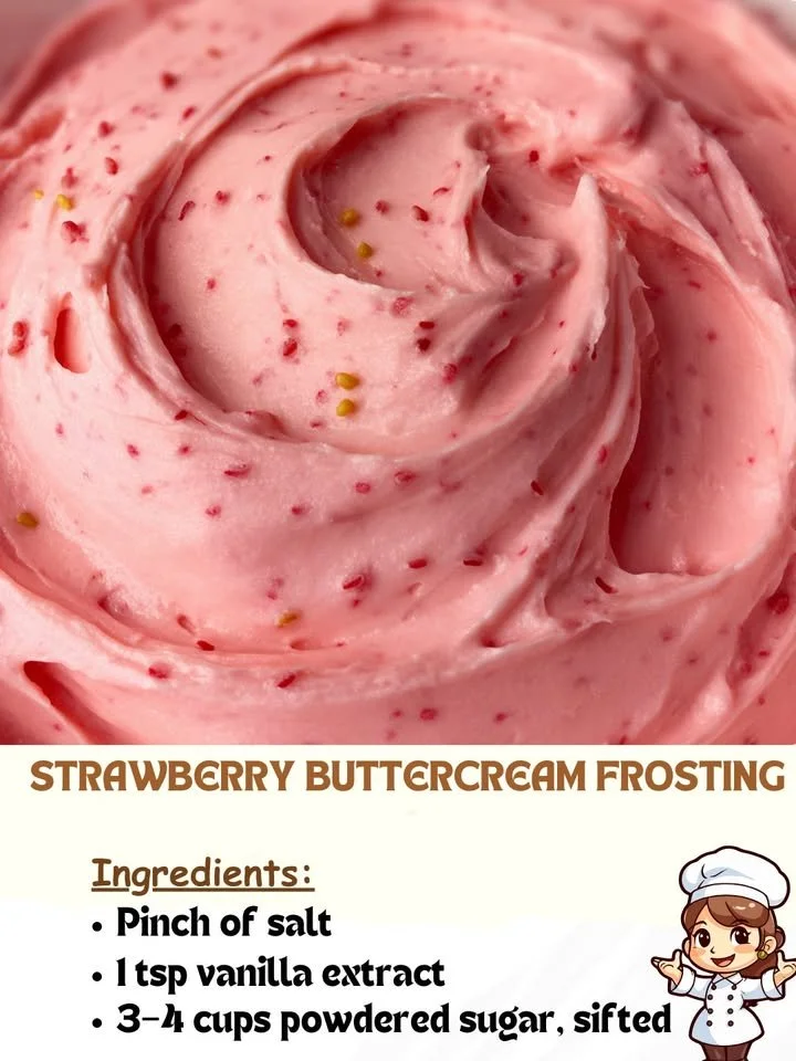Strawberry Buttercream Frosting