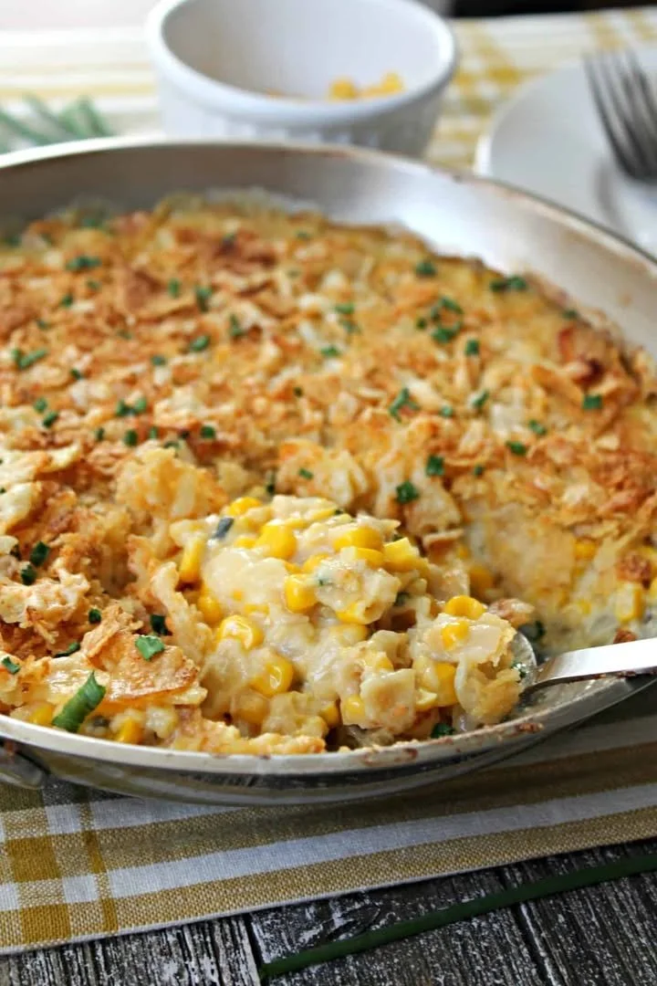 Street Corn Chicken Casserole