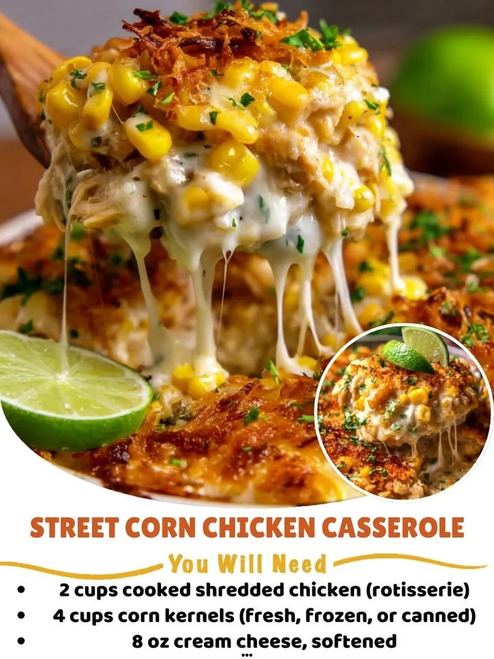 Street Corn Chicken Casserole