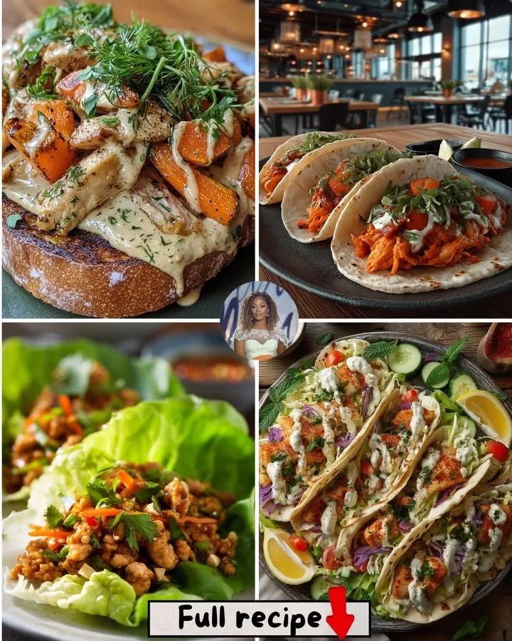 Sunny Egg and Spinach Toast topped with tomato slices on a plate