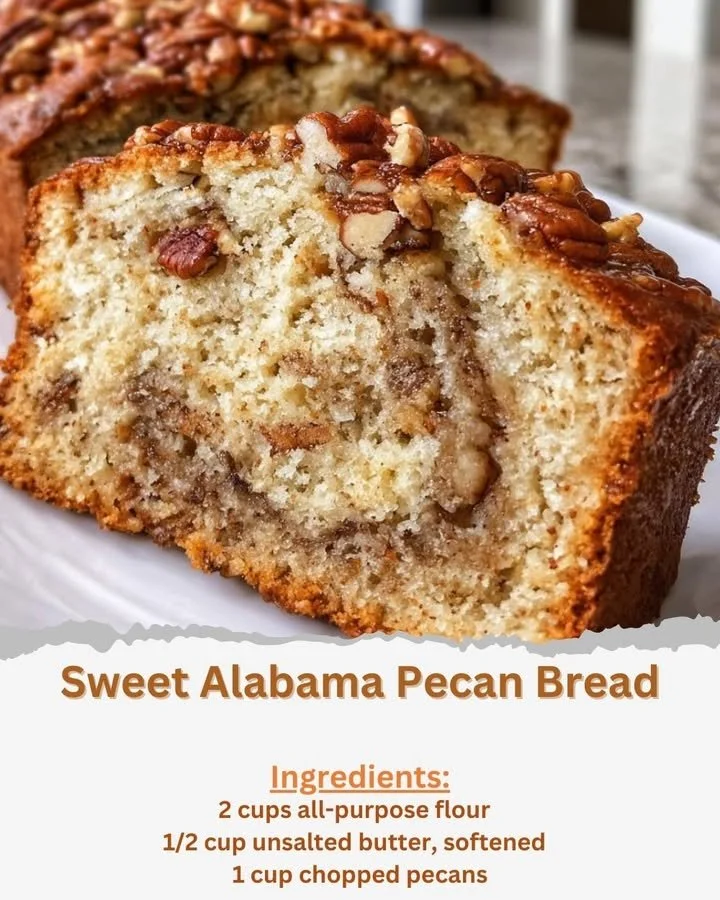 Sweet Alabama Pecan Bread