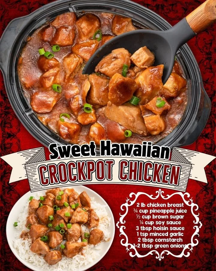 Sweet Hawaiian Crockpot Chicken
