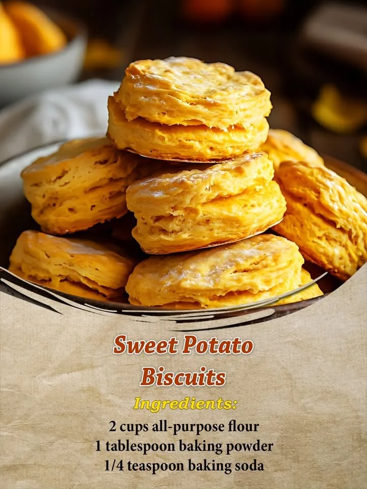 Sweet Potato Biscuits