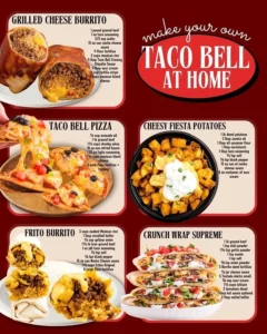 Delicious homemade Taco Bell recipes for fans of fast food cuisine.
