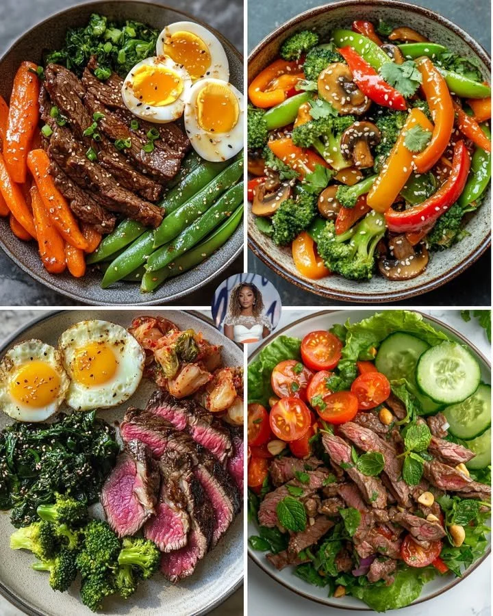 Teriyaki Beef & Roasted Carrots