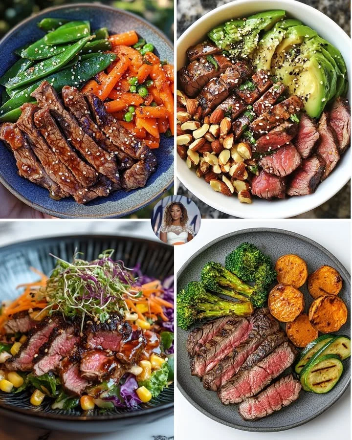 Teriyaki Beef & Stir-Fry Veggies Plate