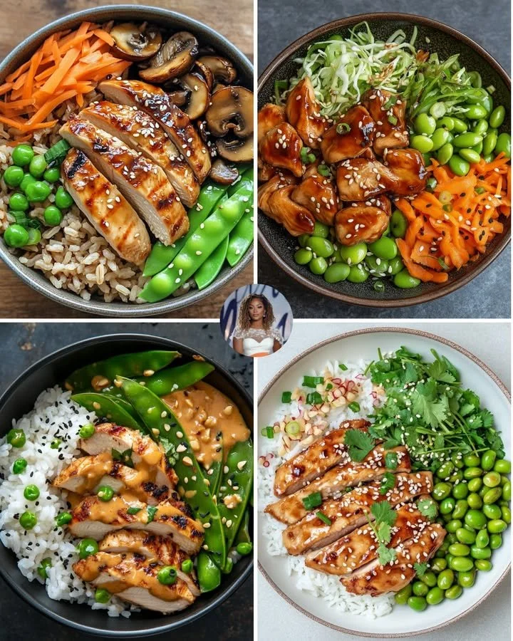 Teriyaki Chicken & Brown Rice Bowl