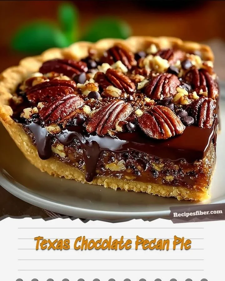 Texas Chocolate Pecan Pie