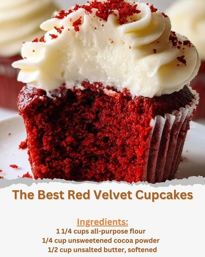The Best Red Velvet Cupcakes