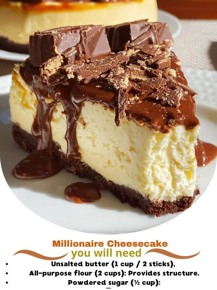 The Ultimate Millionaire Cheesecake