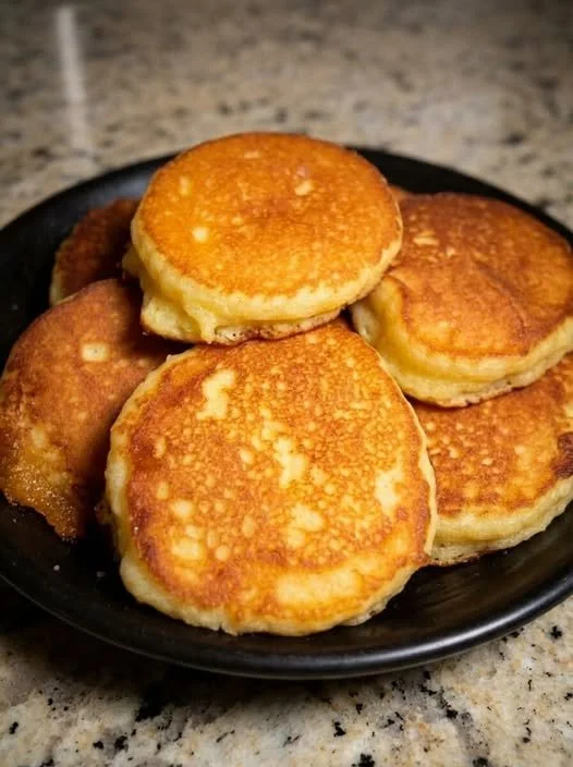 Delicious pancakes that aren't what they seem - must-try breakfast recipe.