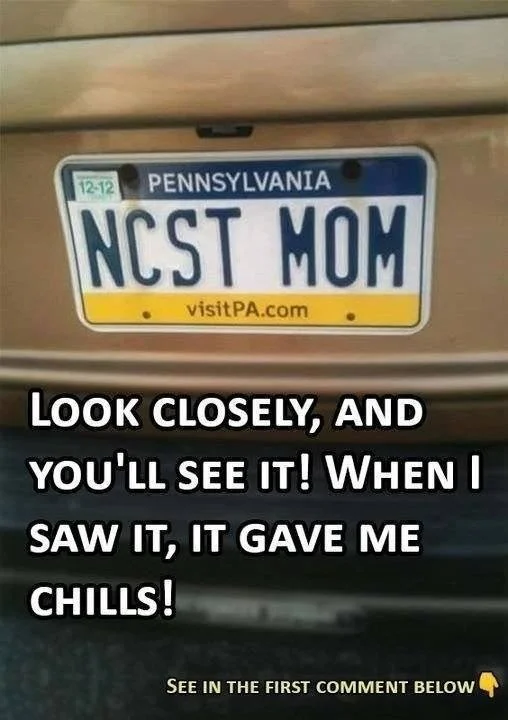 Clever license plate that has everyone talking and its unique design