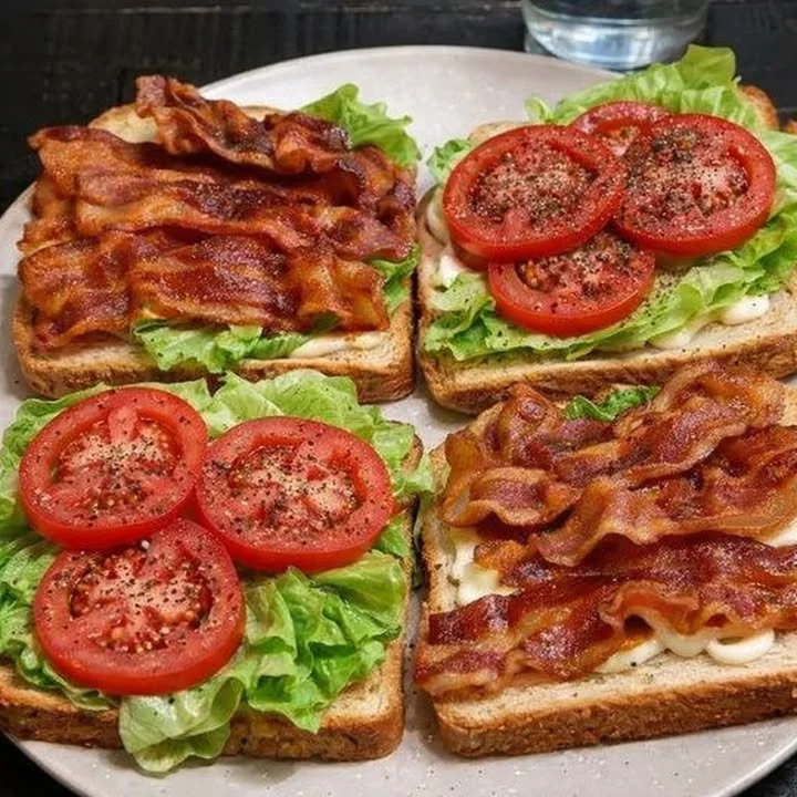 Tremendous BLT Classic Sandwich with bacon, lettuce, and tomato on toasted bread